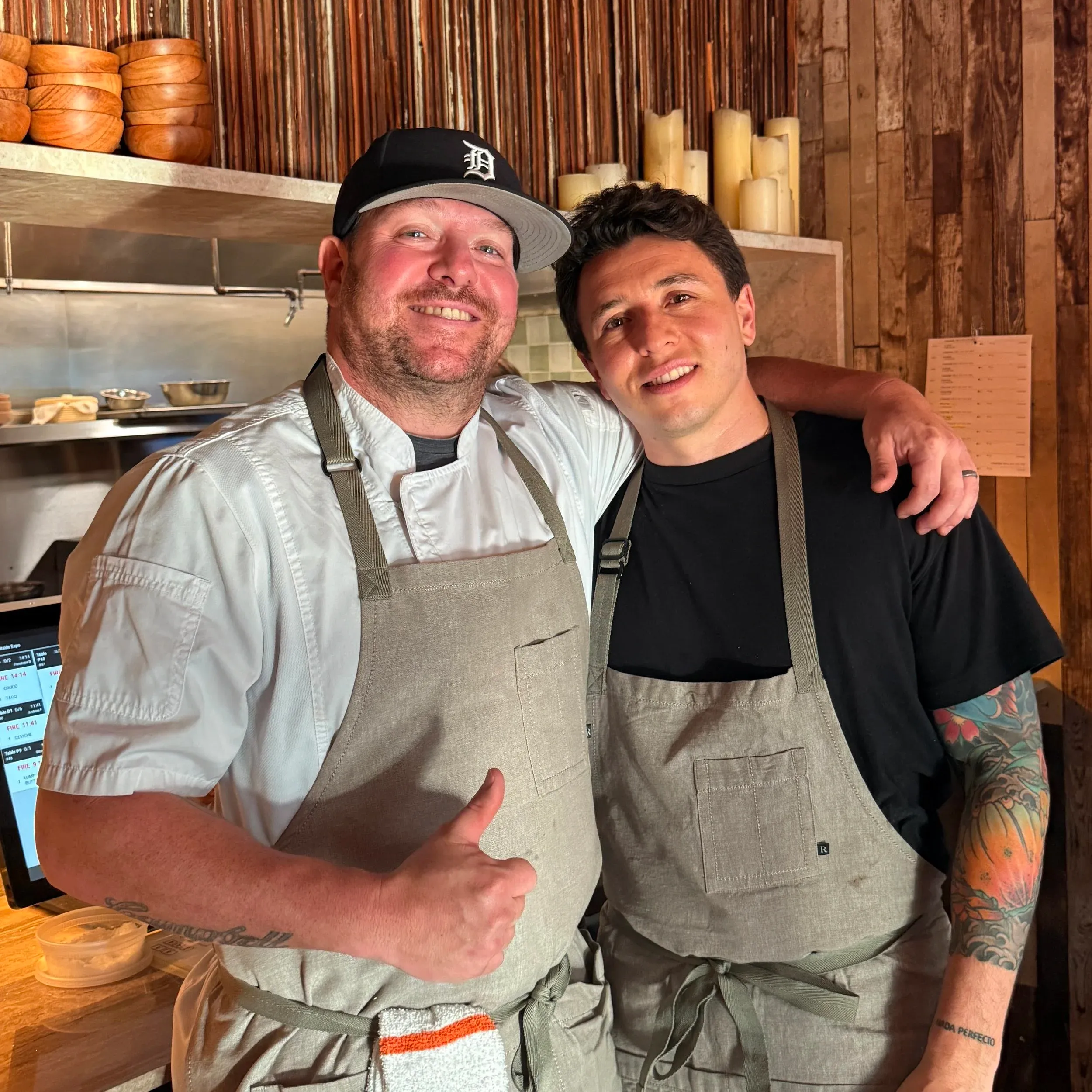 Chefs Nick Grecco and Jason Campbell of June